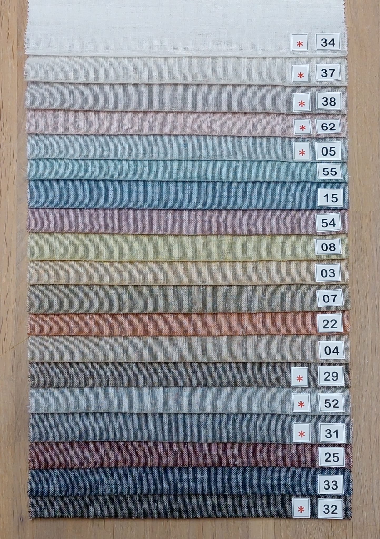 5517 kaksivärinen pellavaimitaatio